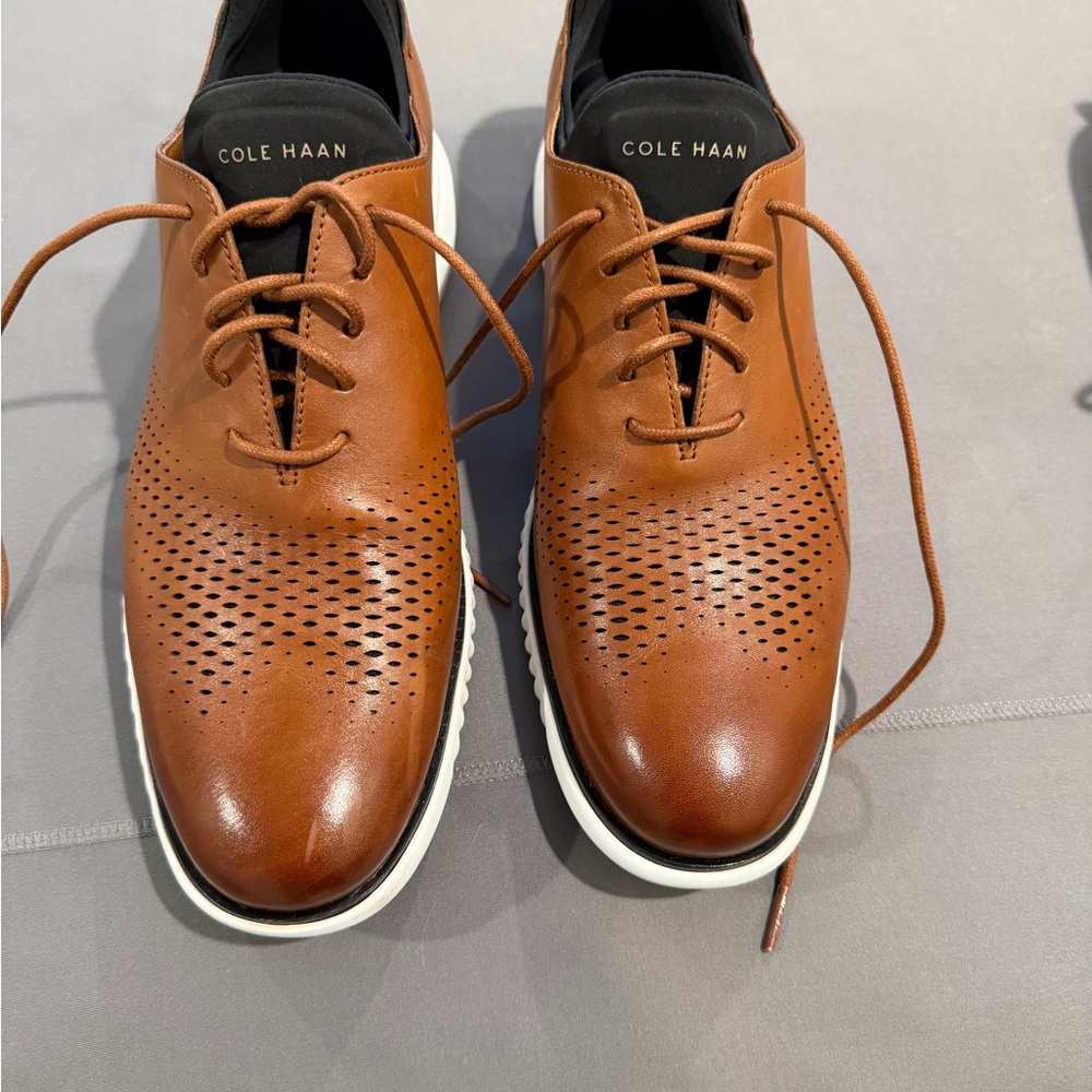 Cole Haan Brown Oxfords size 11 WIDE